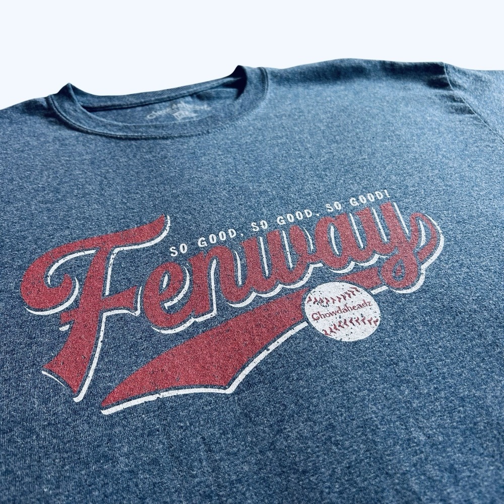Chowdaheadz Fenway So Good So Good So Good T-Shirt Men's XL Blue Boston Red Sox